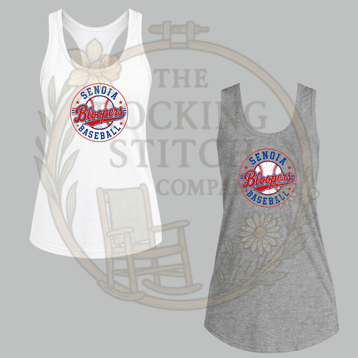 Senoia Bloopers Bella Canvas Racerback Tank