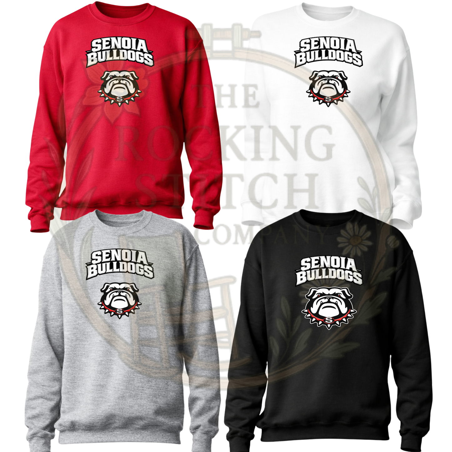 Senoia Bulldogs Crewnecks