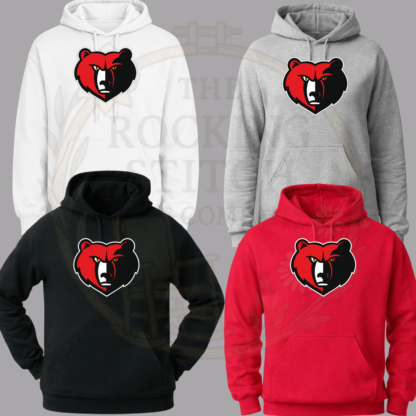 Brooks Bears Logo Hoodie