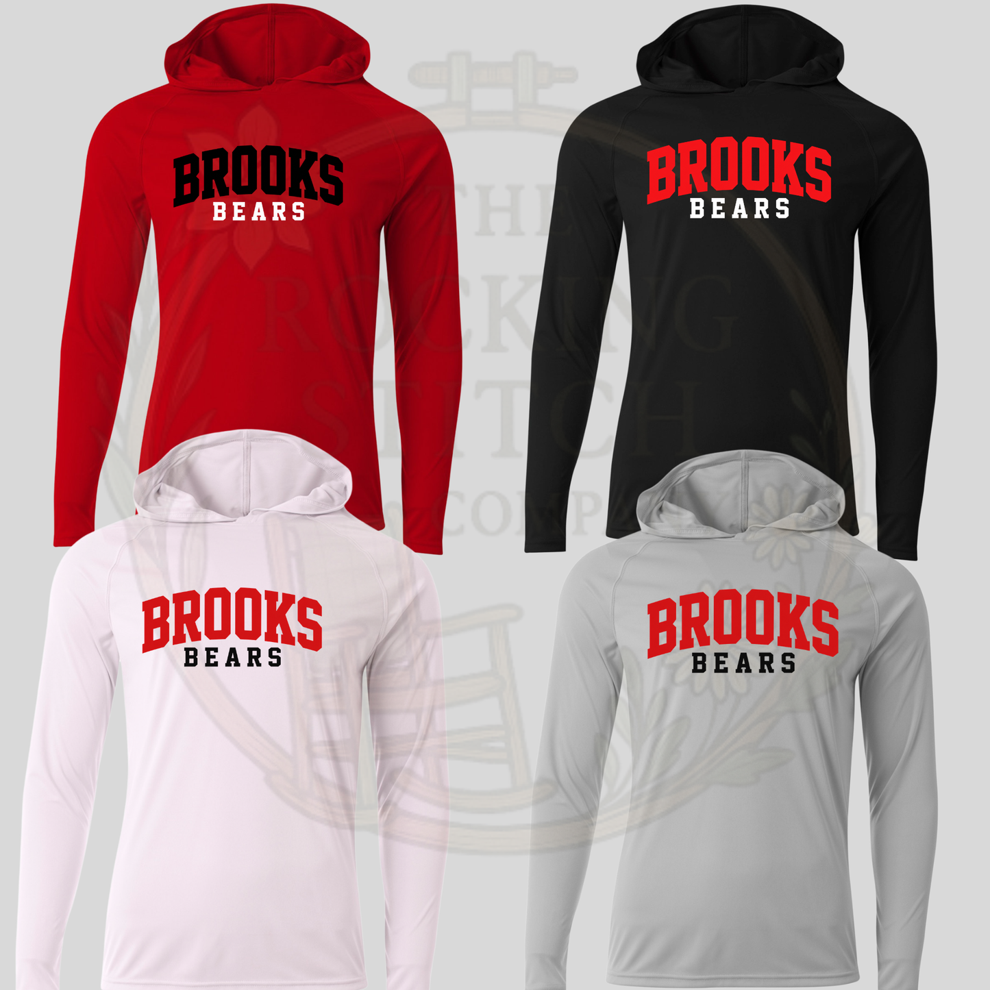Brooks Bears Drifit Long Sleeve Hoodie