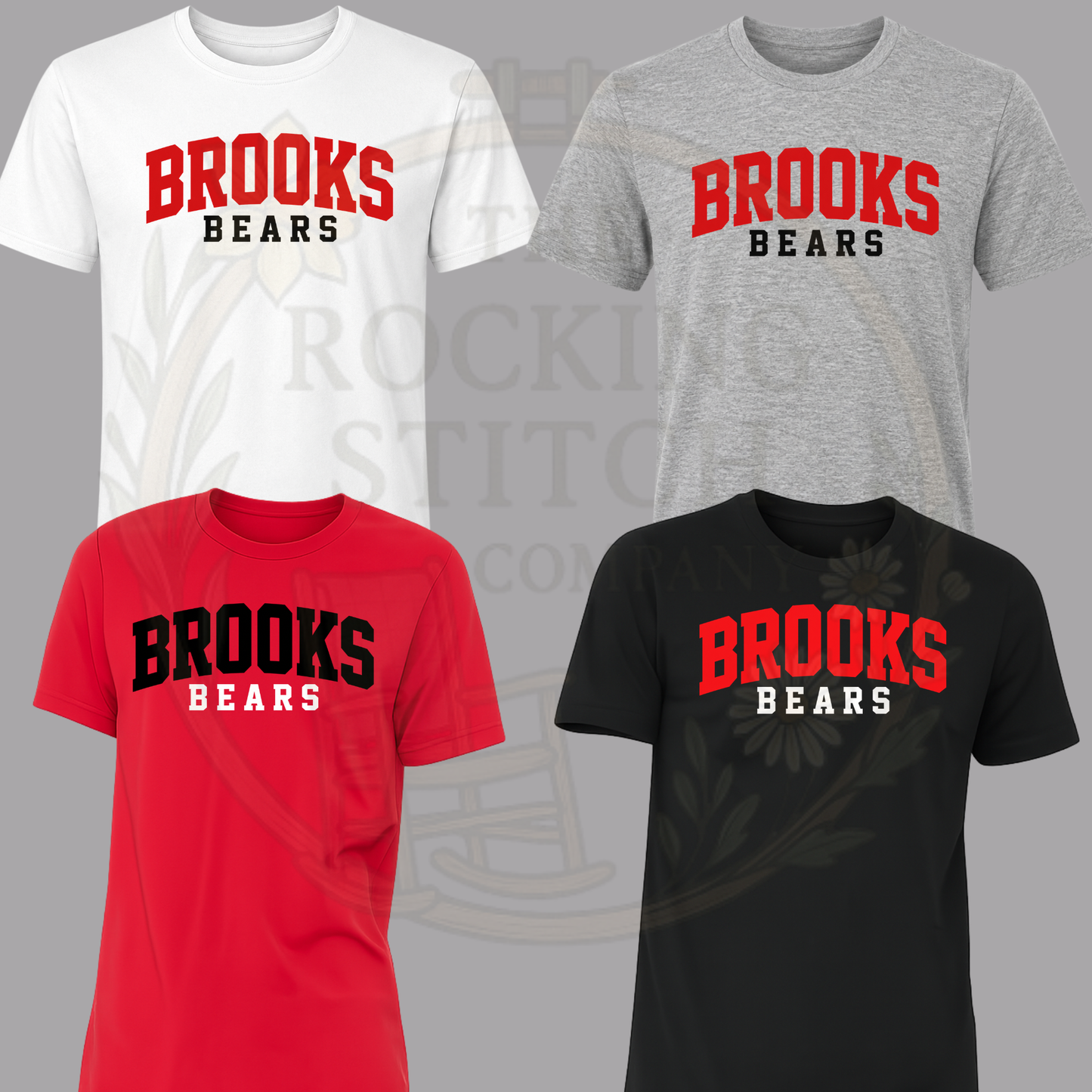 Brooks Bears Cotton Tee