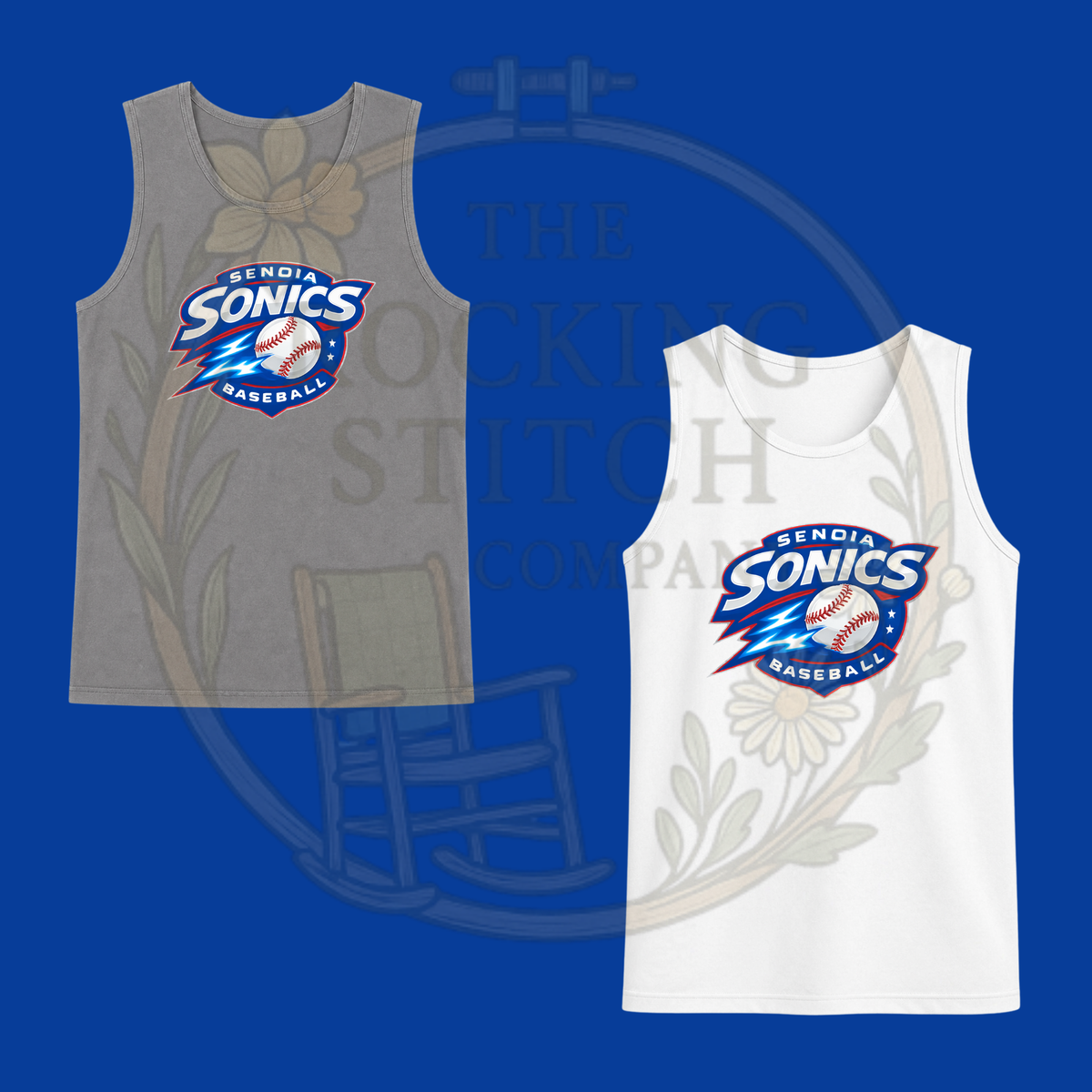 Sonics Baseball Comfort Colors-Tank