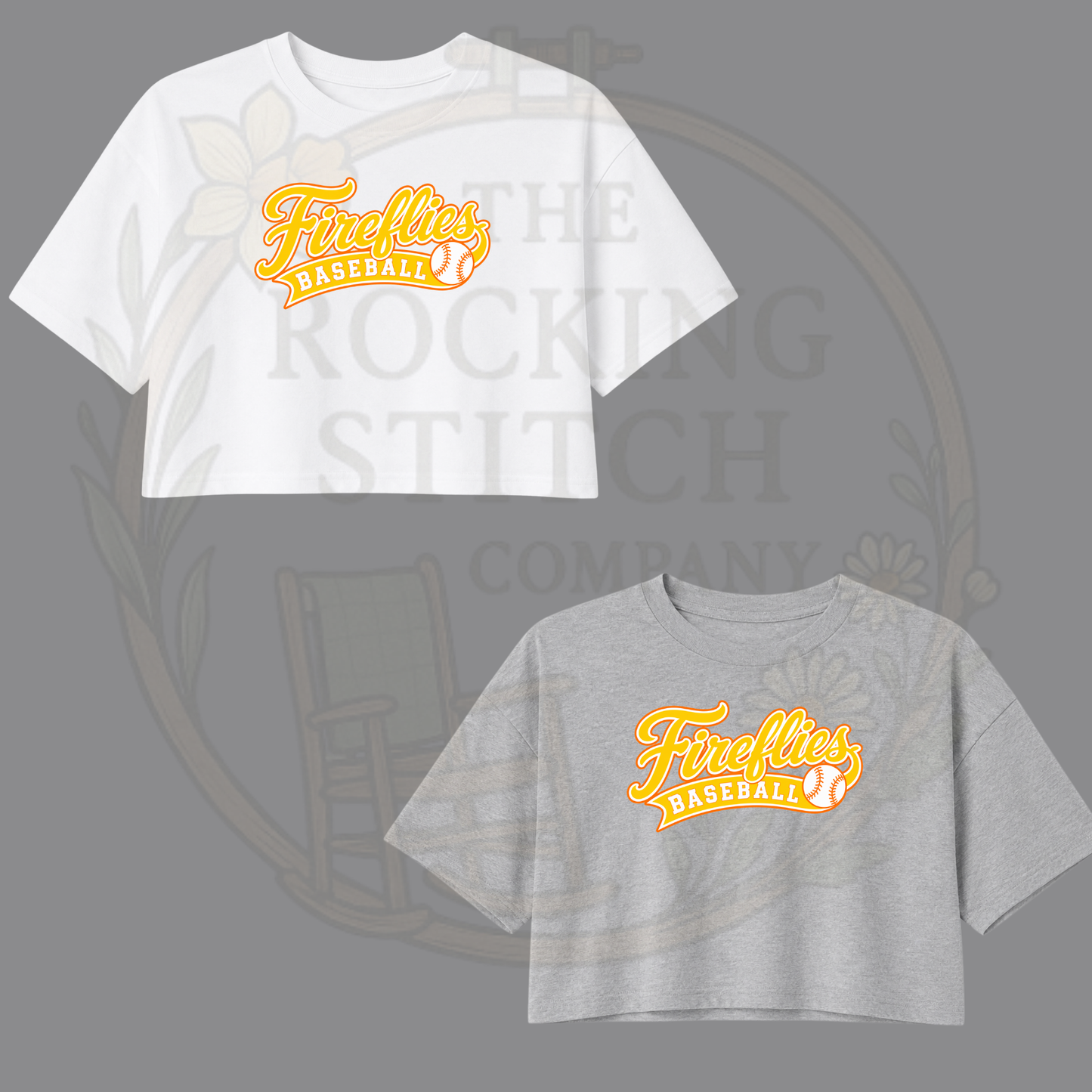 Senoia Fireflies Bella Canvas Cropped Tee