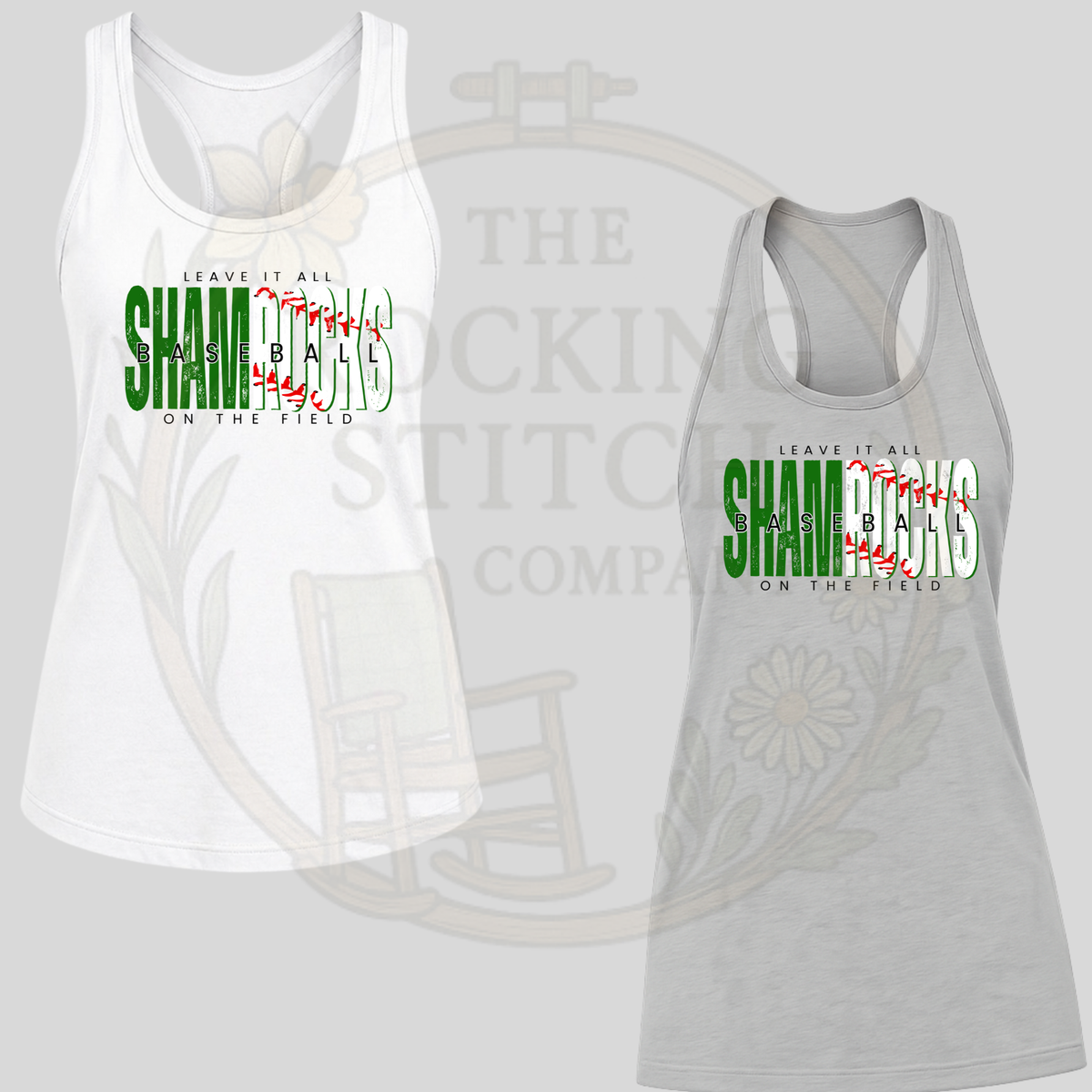 Leave it All on the Field Bella Canvas Racerback Tank