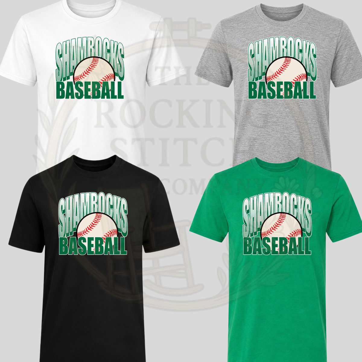 Shamrocks Baseball Cotton Tee