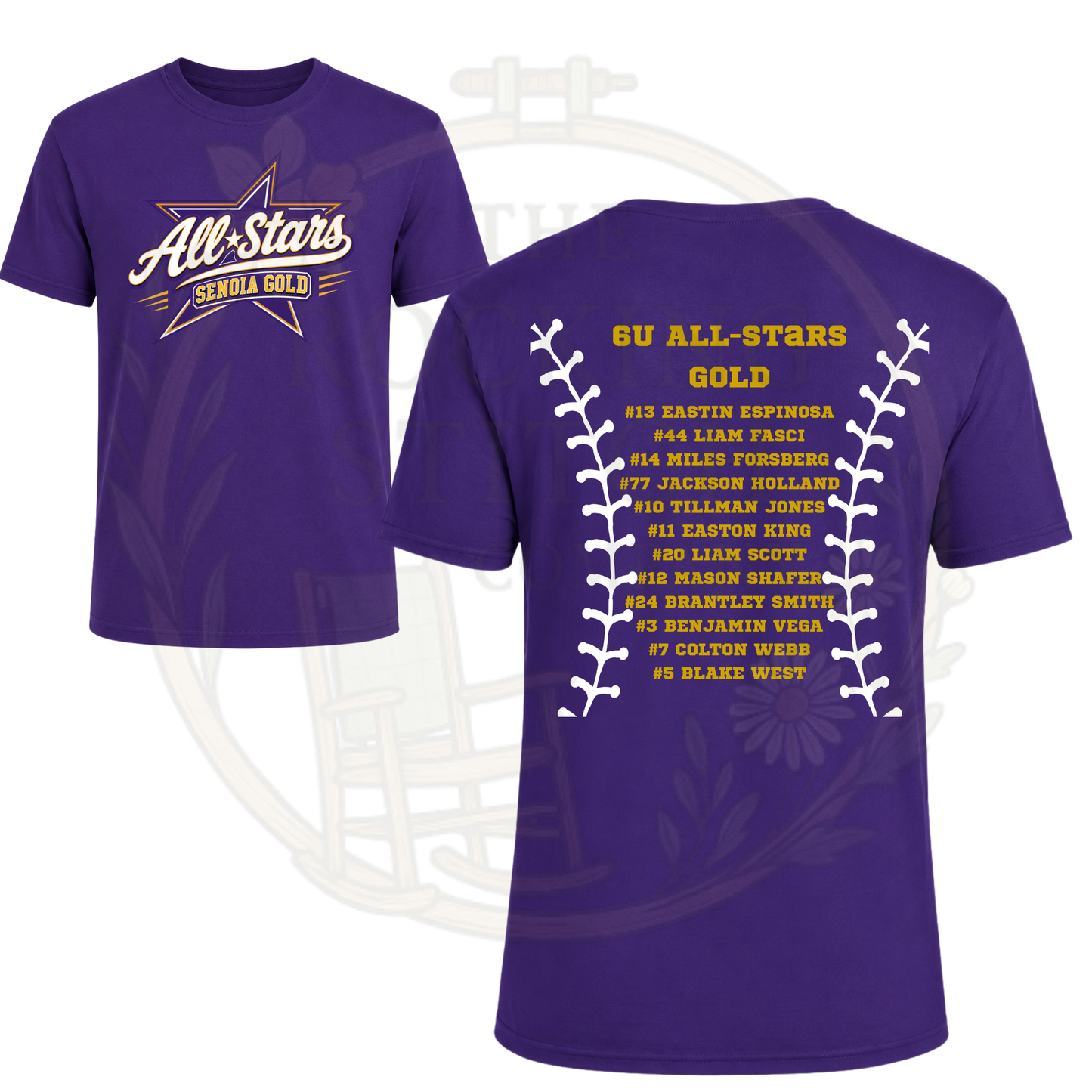 Cotton Tee- 6U Senoia Gold Roster