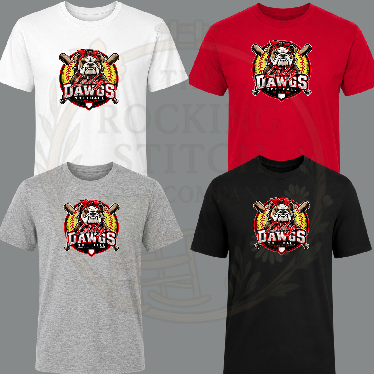 Lady Dawgs Cotton Tee