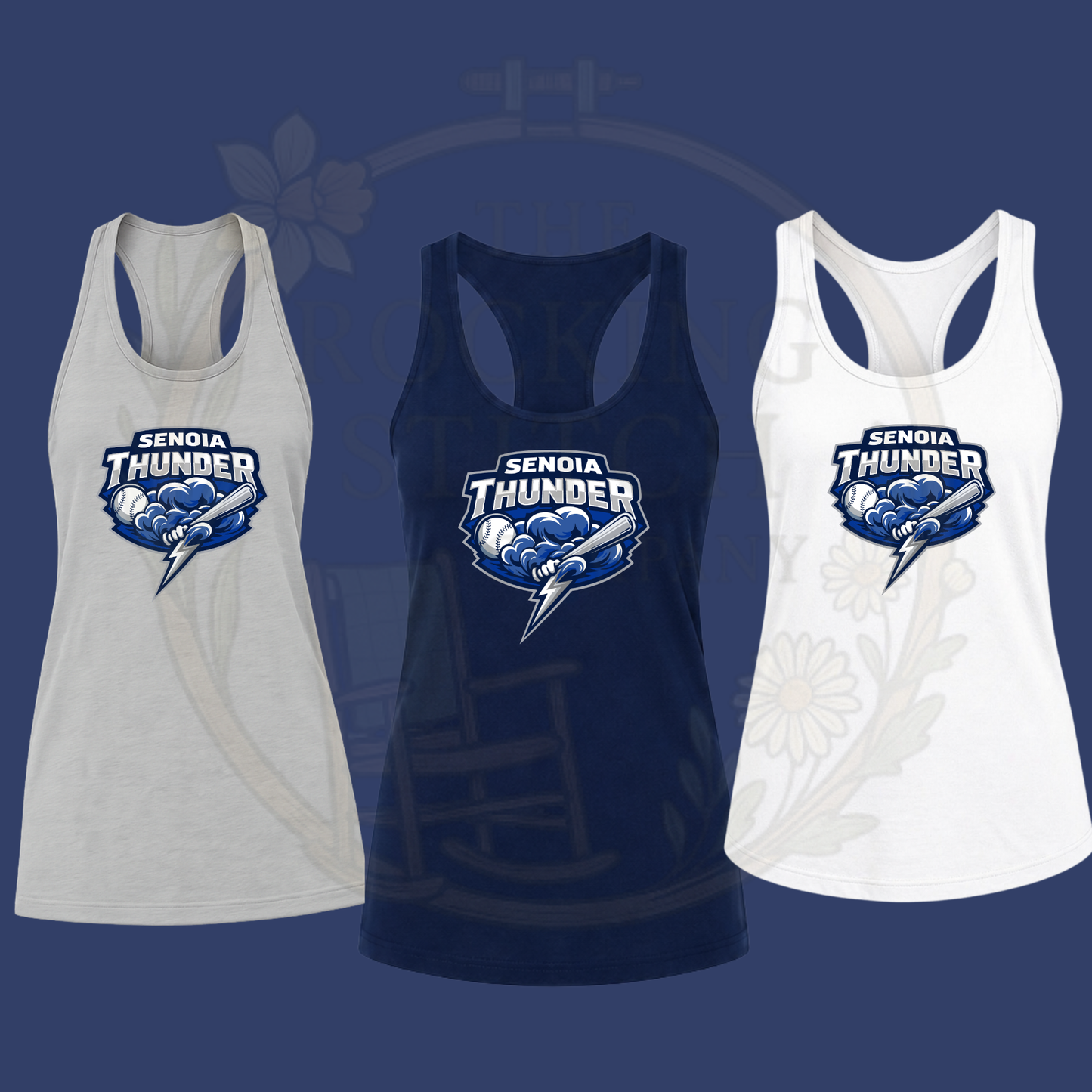 Senoia Thunder Bella Canvas Racerback Tank