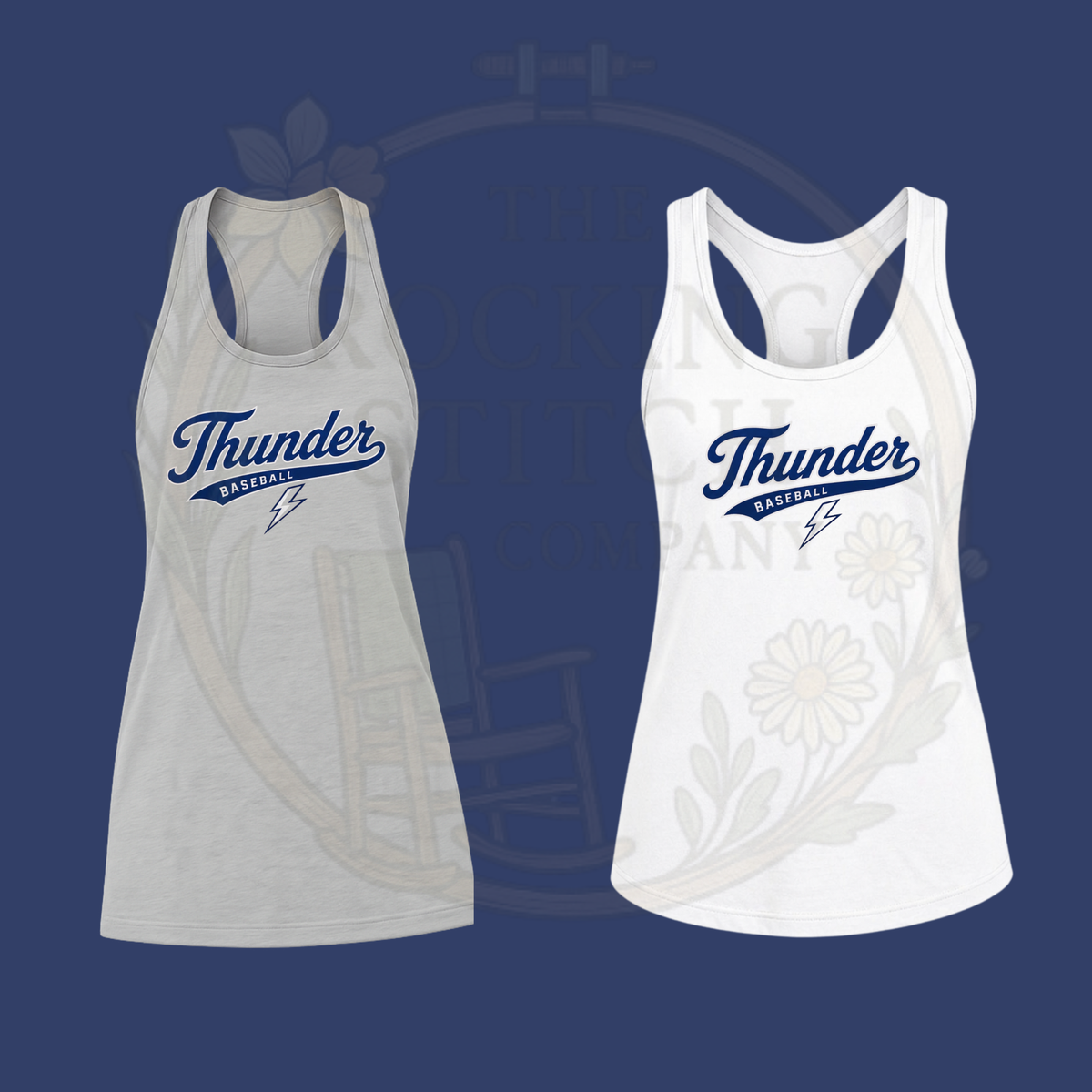 Senoia Thunder Bella Canvas Racerback Tank