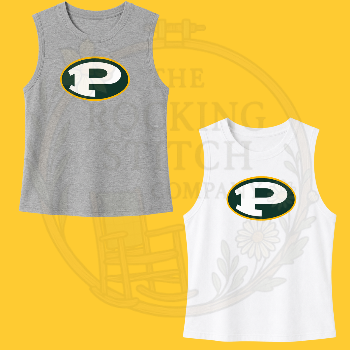Packers Football Bella Canvas Cropped Tank