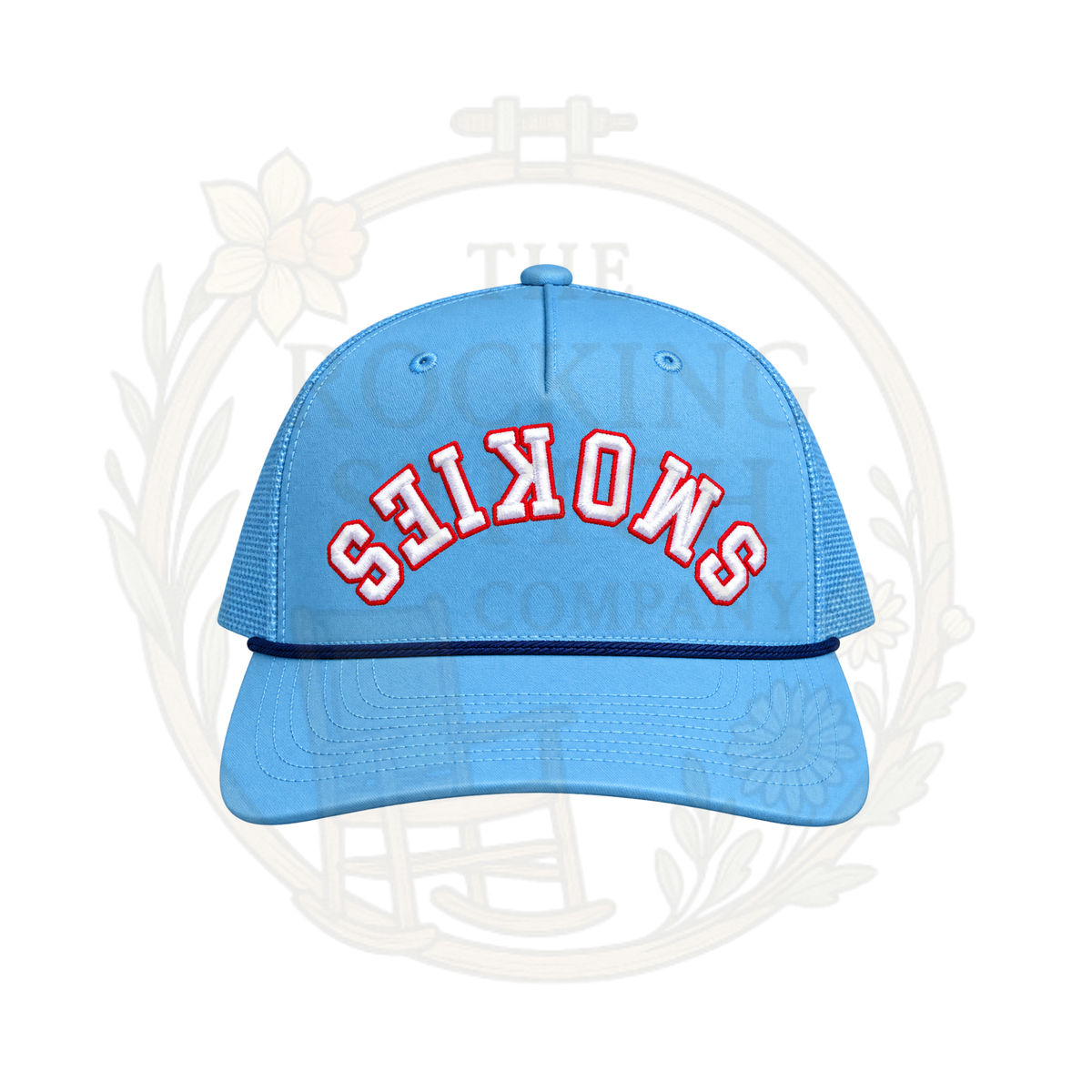 Smokies Upside Down Puff Embroidered Hat