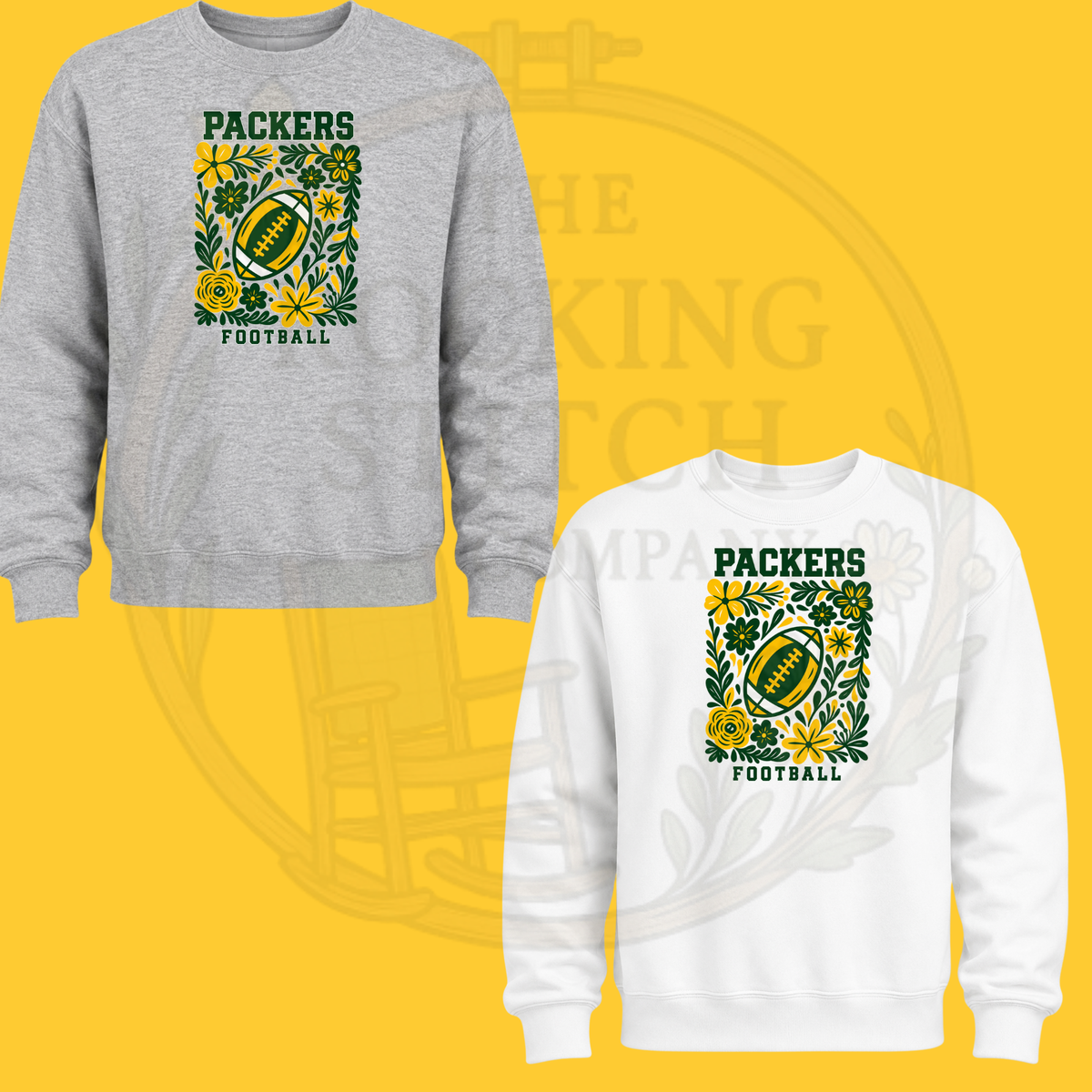 Packers Football Crewneck