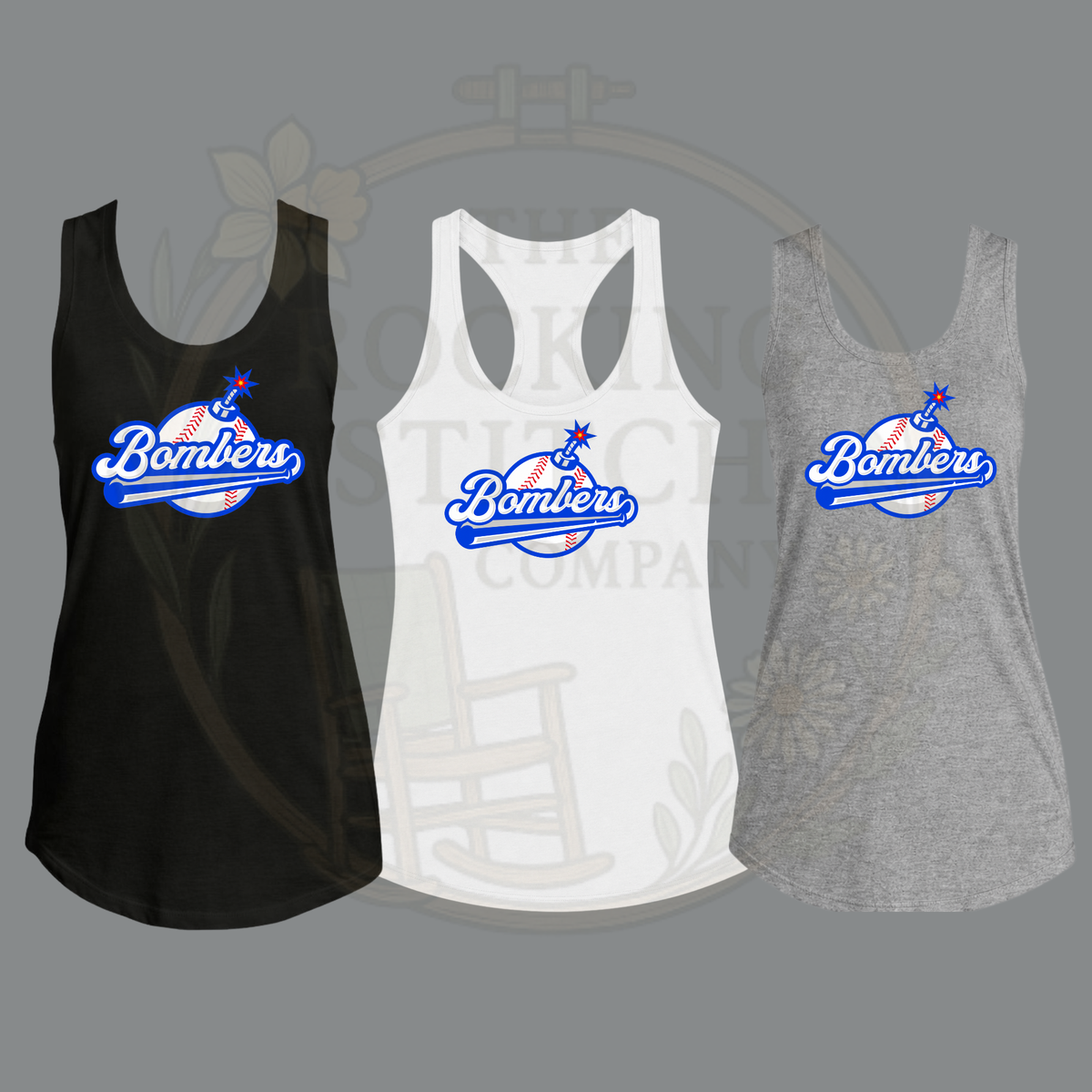 Senoia Bombers Bella Canvas Racerback Tank