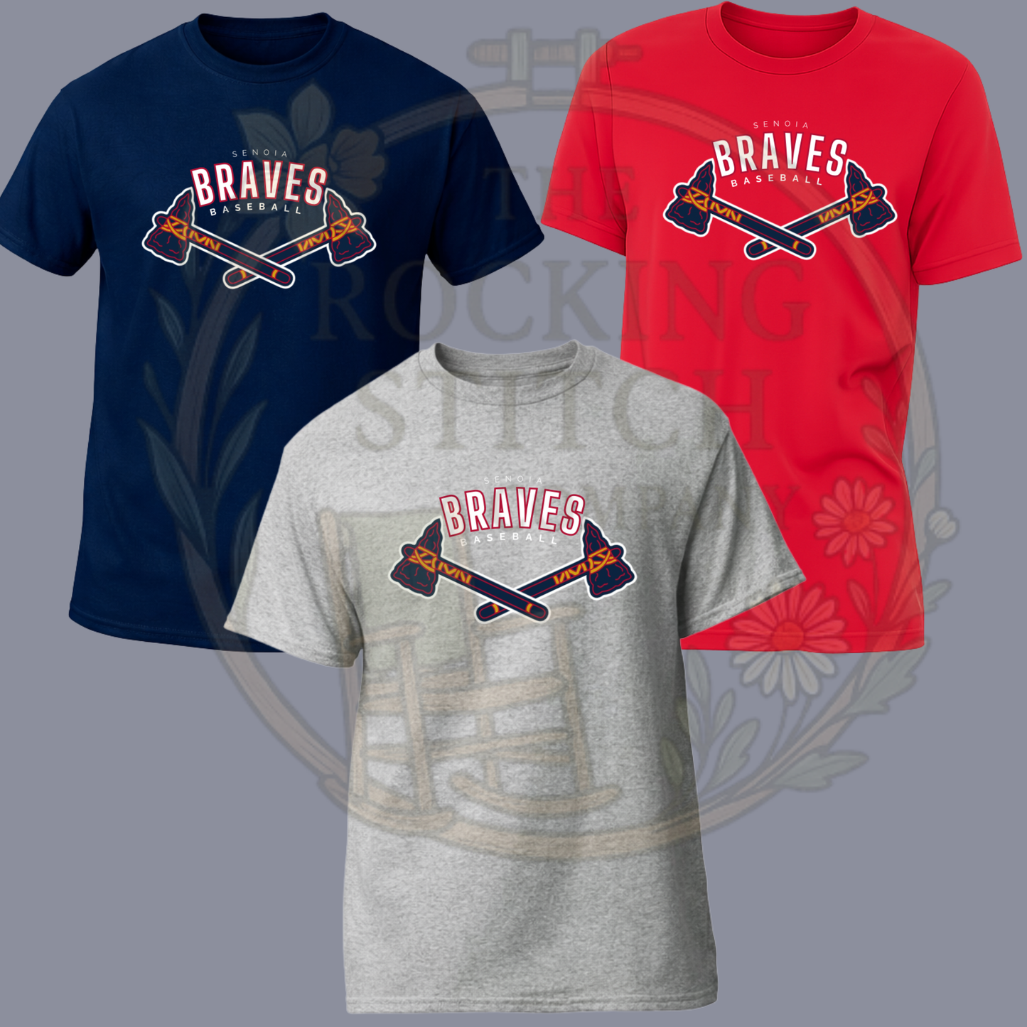 Senoia Braves Baseball Tomahawk