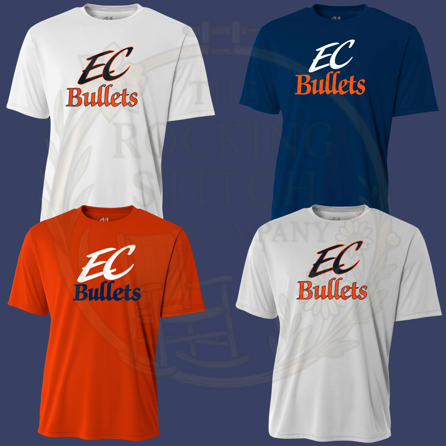 EC Bullets Logo Baseball Drifit