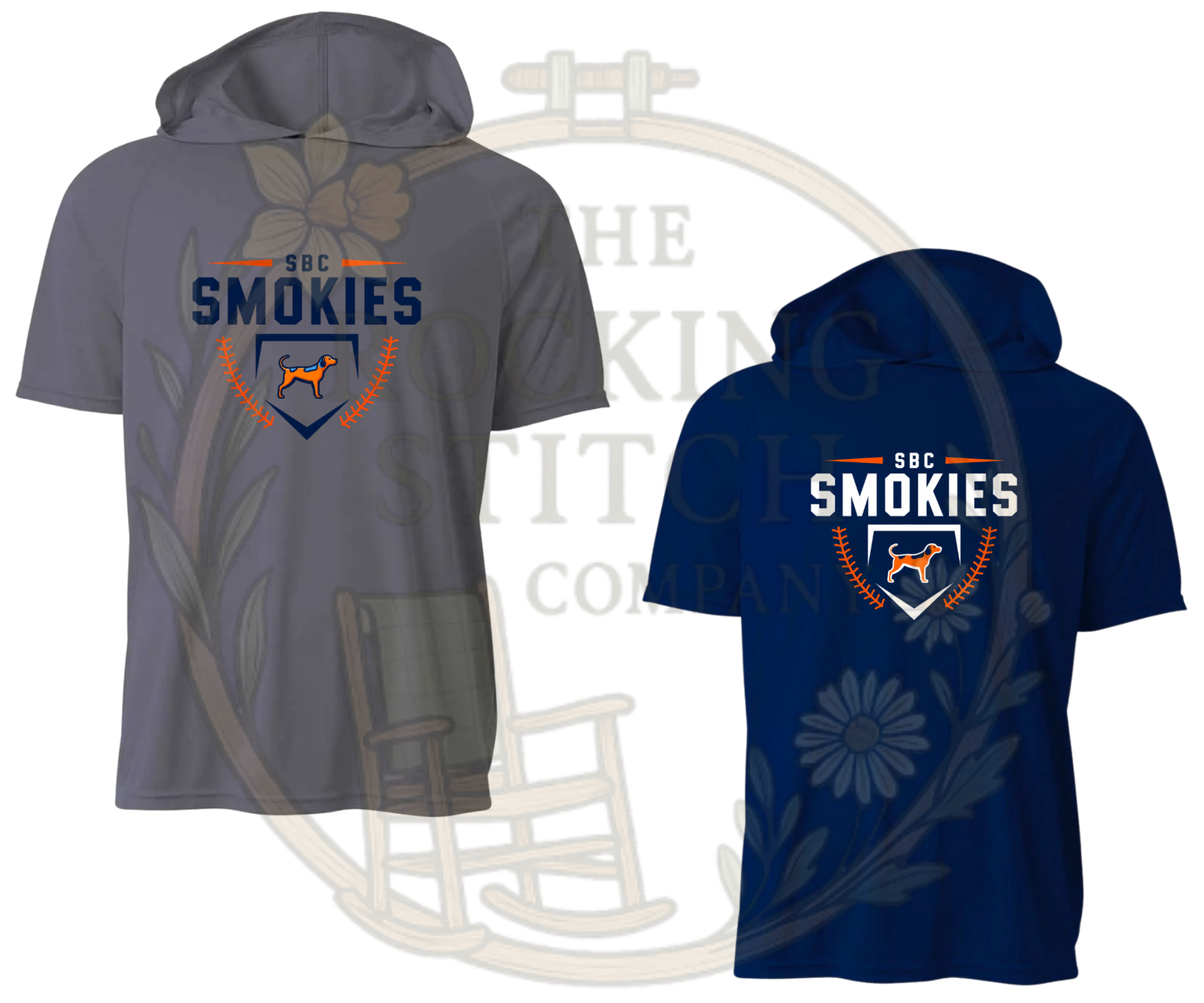 SBC Smokies Drifit Short Sleeve Hoodie
