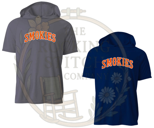Smokies Drifit Short Sleeve Hoodie