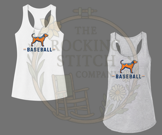 Smokies Baseball Bella Canvas Racerback Tank