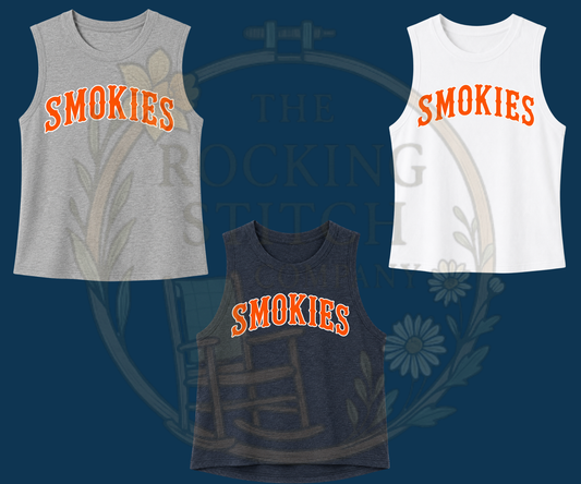 Smokies Bella Canvas Cropped Tank