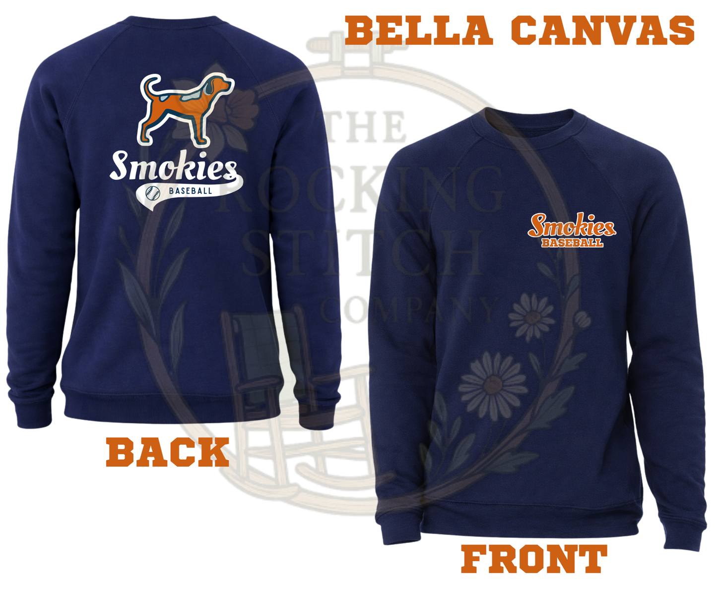 Senoia Smokies Bella Canvas Crewneck