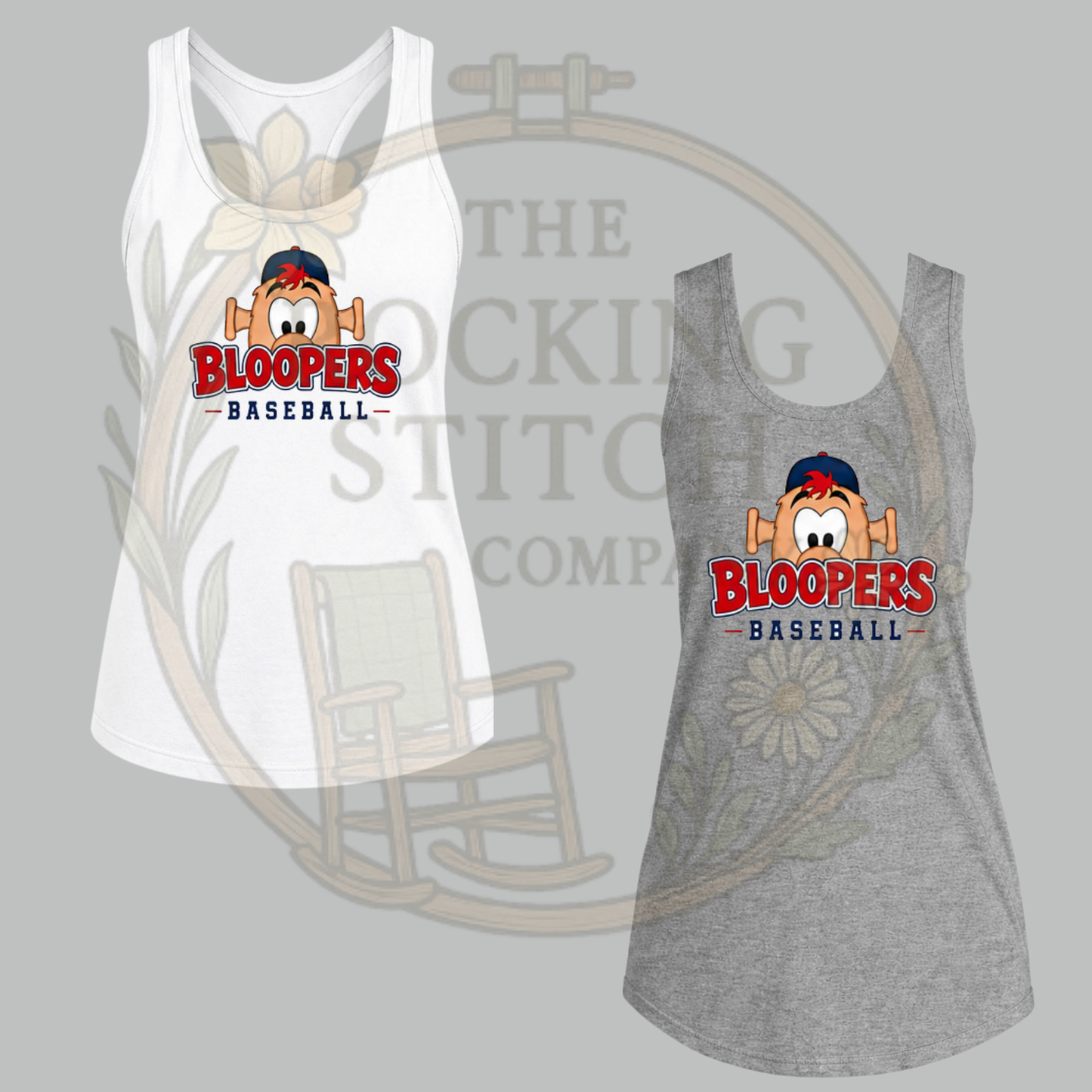 Senoia Bloopers Bella Canvas Racerback Tank
