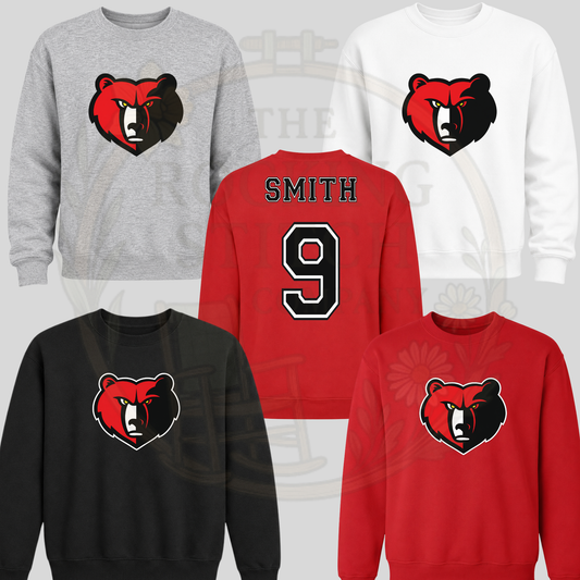 Brooks Bears Logo Crewneck