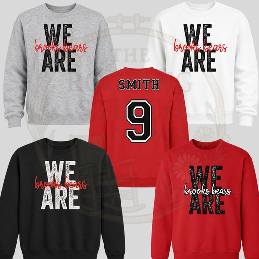 We Are Brooks Bears Crewneck