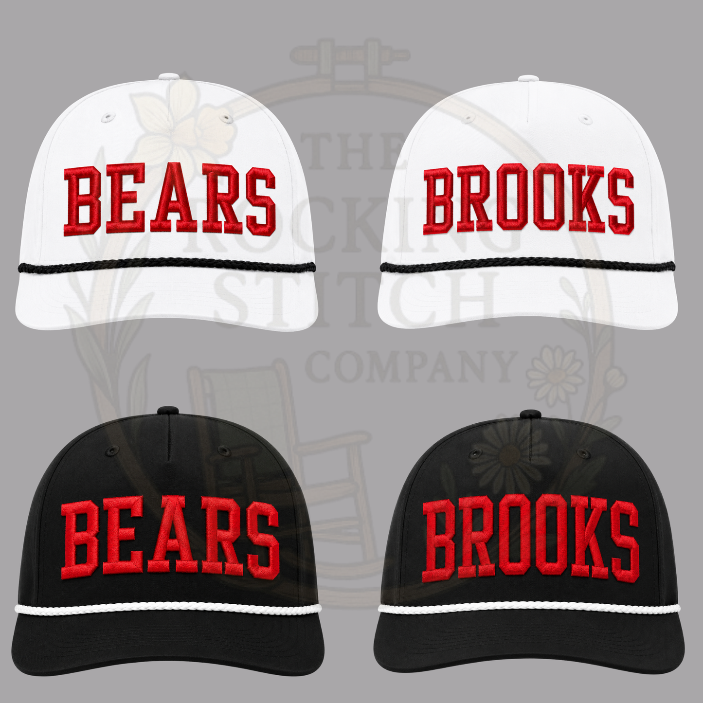 Richardson 258 Embroidered 3D Puff Hat