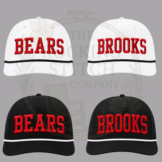 Richardson 258 Embroidered 3D Puff Hat