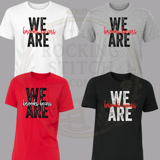 We Are Brooks Bears Cotton Tee