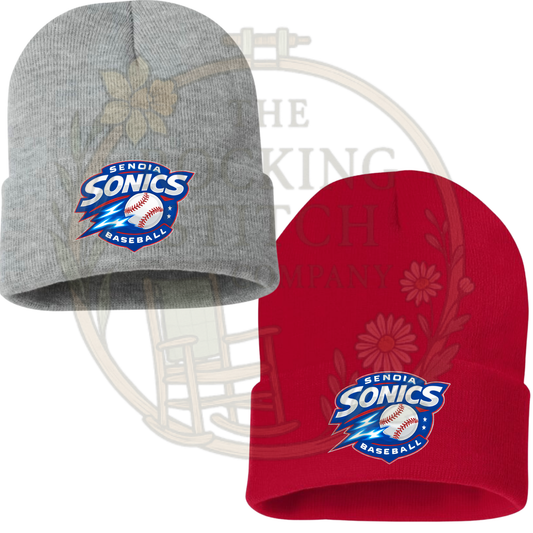 Senoia Sonics Embroidered Beanie