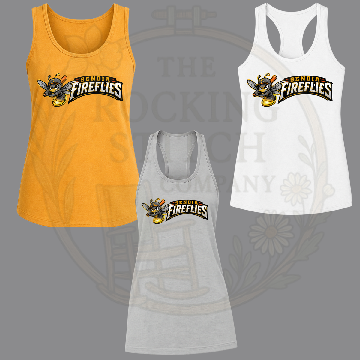 Senoia Fireflies Bella Canvas Racerback Tank