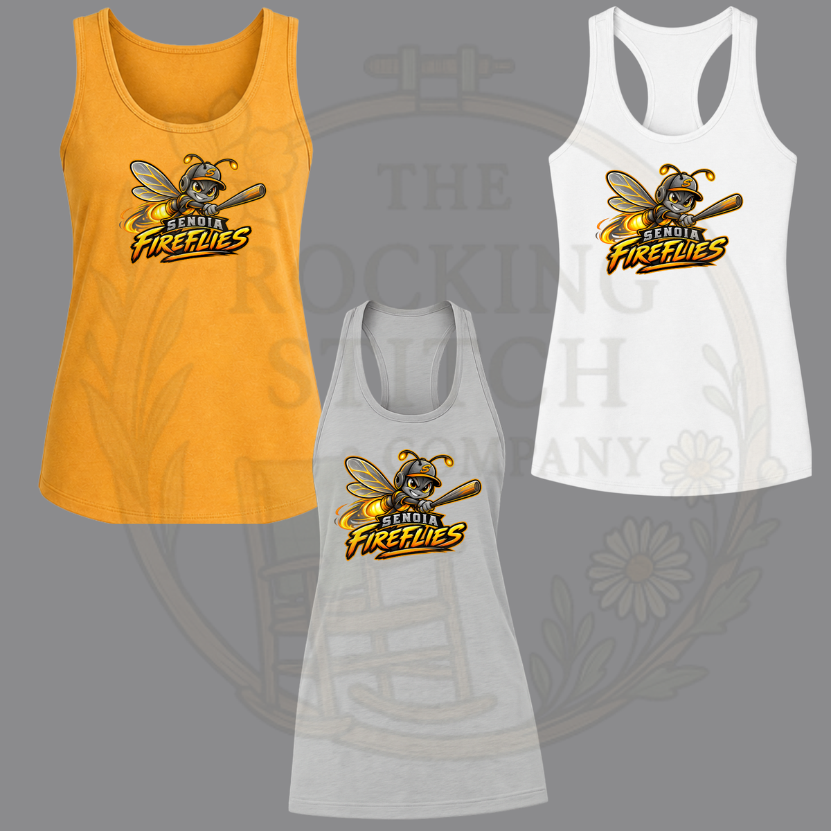 Senoia Fireflies Bella Canvas Racerback Tank