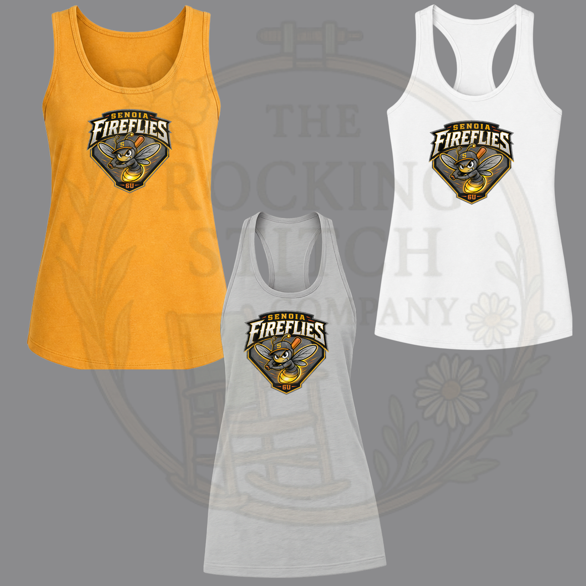 Senoia Fireflies Bella Canvas Racerback Tank