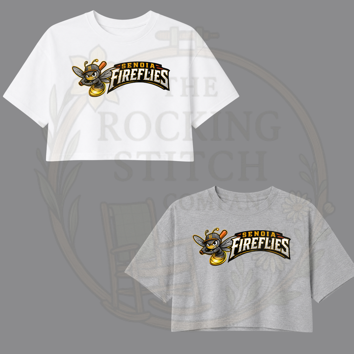 Senoia Fireflies Bella Canvas Cropped Tee