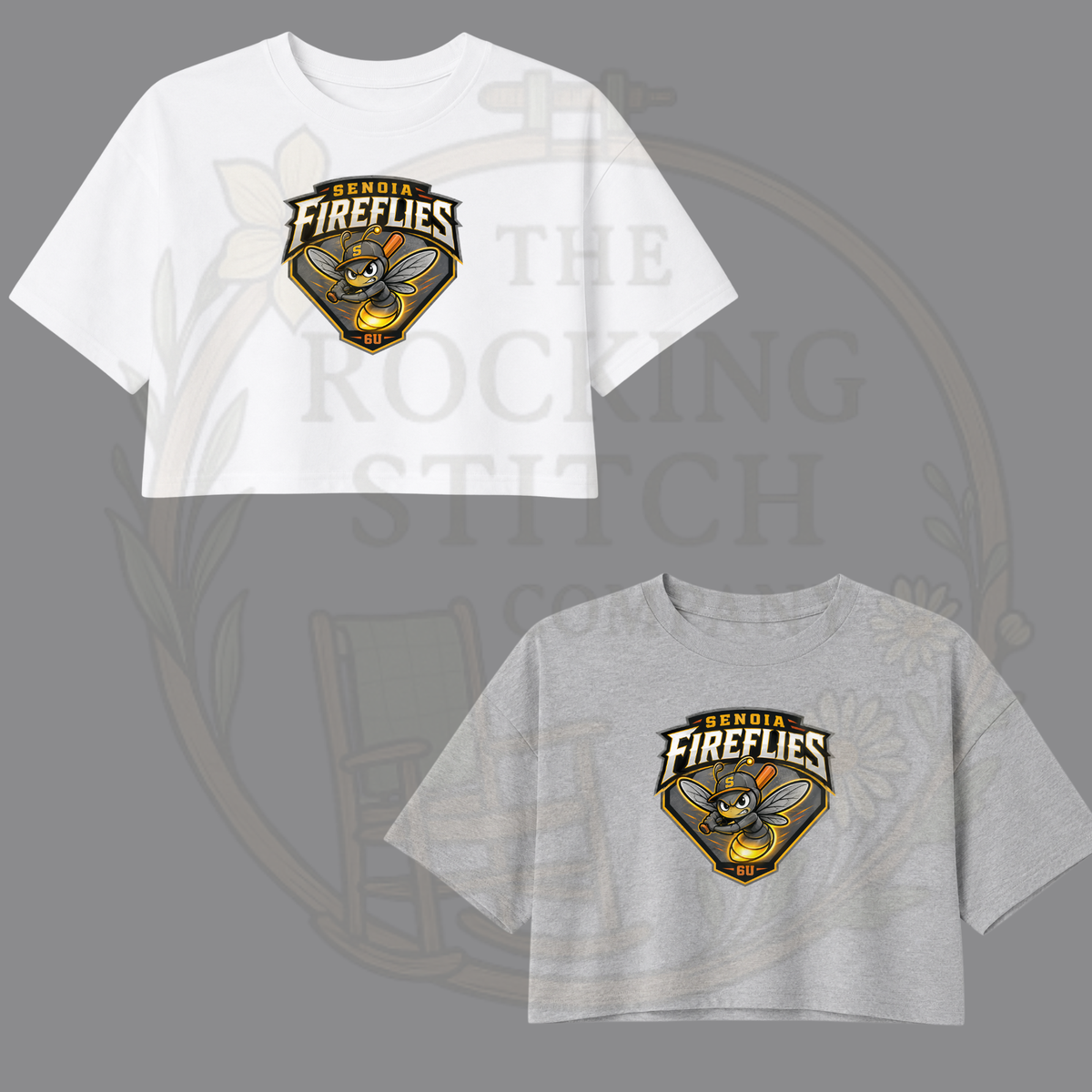 Senoia Fireflies Bella Canvas Cropped Tee