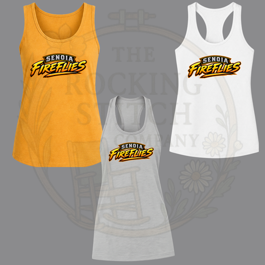 Senoia Fireflies Bella Canvas Racerback Tank