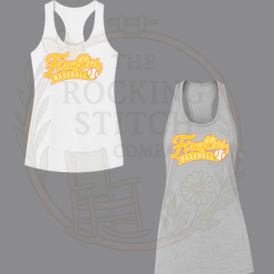 Senoia Fireflies Bella Canvas Racerback Tank