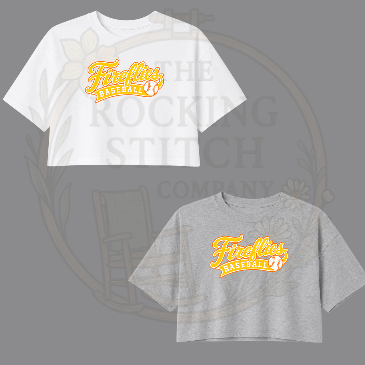 Senoia Fireflies Bella Canvas Cropped Tee