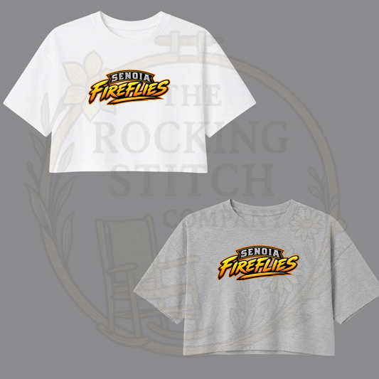 Senoia Fireflies Bella Canvas Cropped Tee