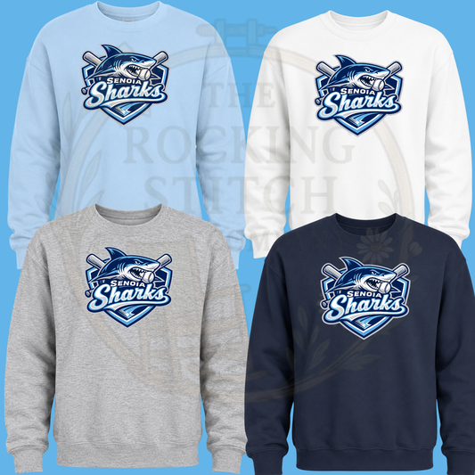 Senoia Sharks Crewneck