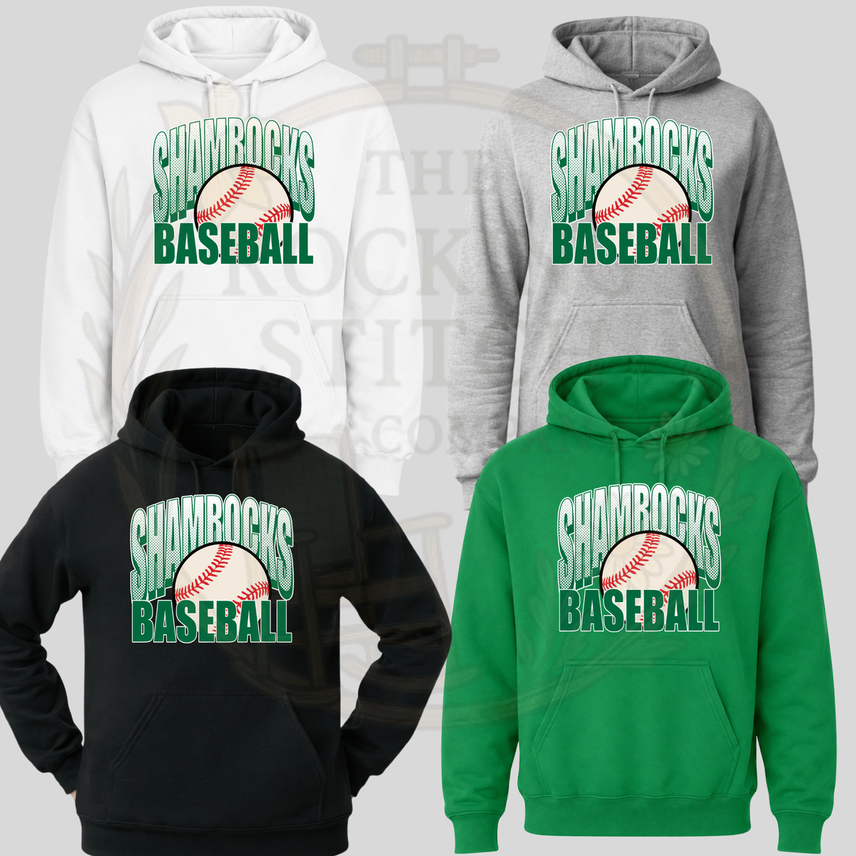 Shamrocks Baseball Hoodie