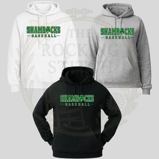 Shamrocks Baseball Logo Hoodie