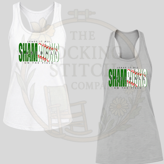 Leave it All on the Field Bella Canvas Racerback Tank