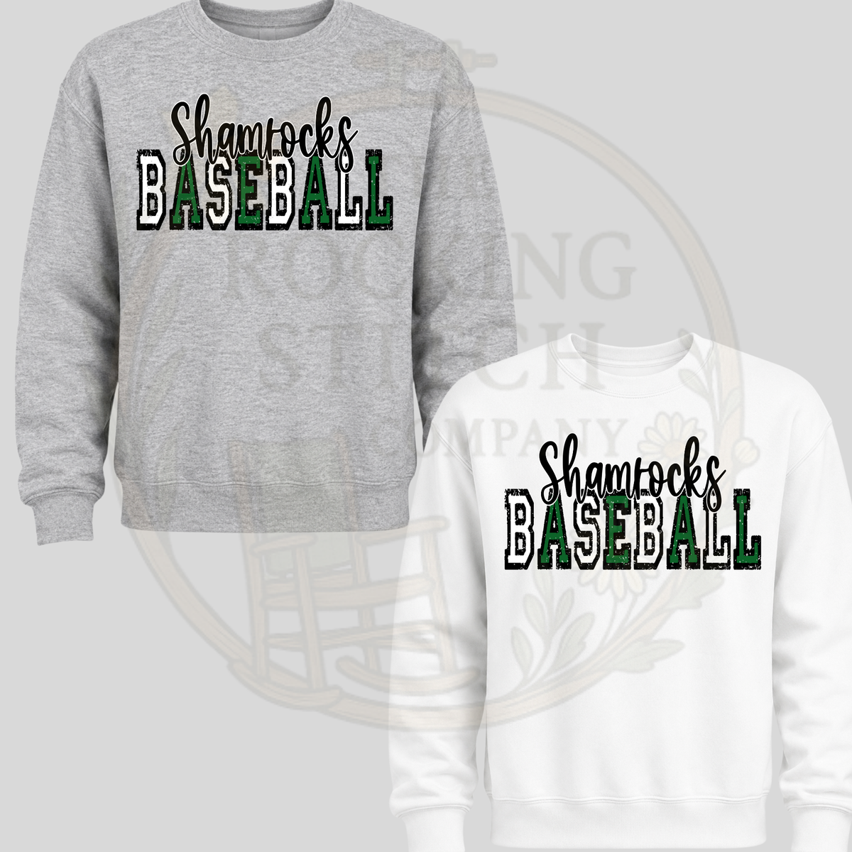 Shamrocks Baseball Crewneck