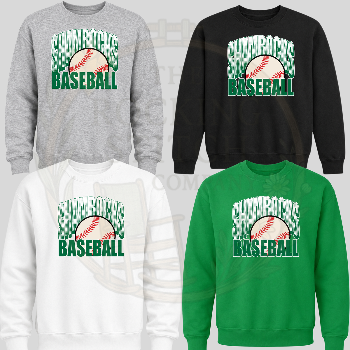 Shamrocks Baseball Crewneck