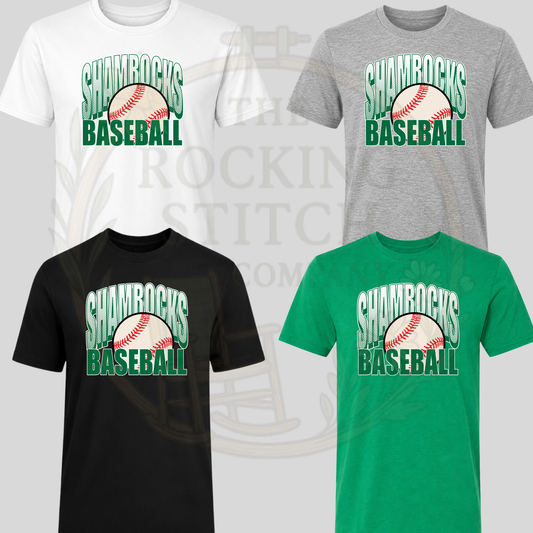Shamrocks Baseball Cotton Tee