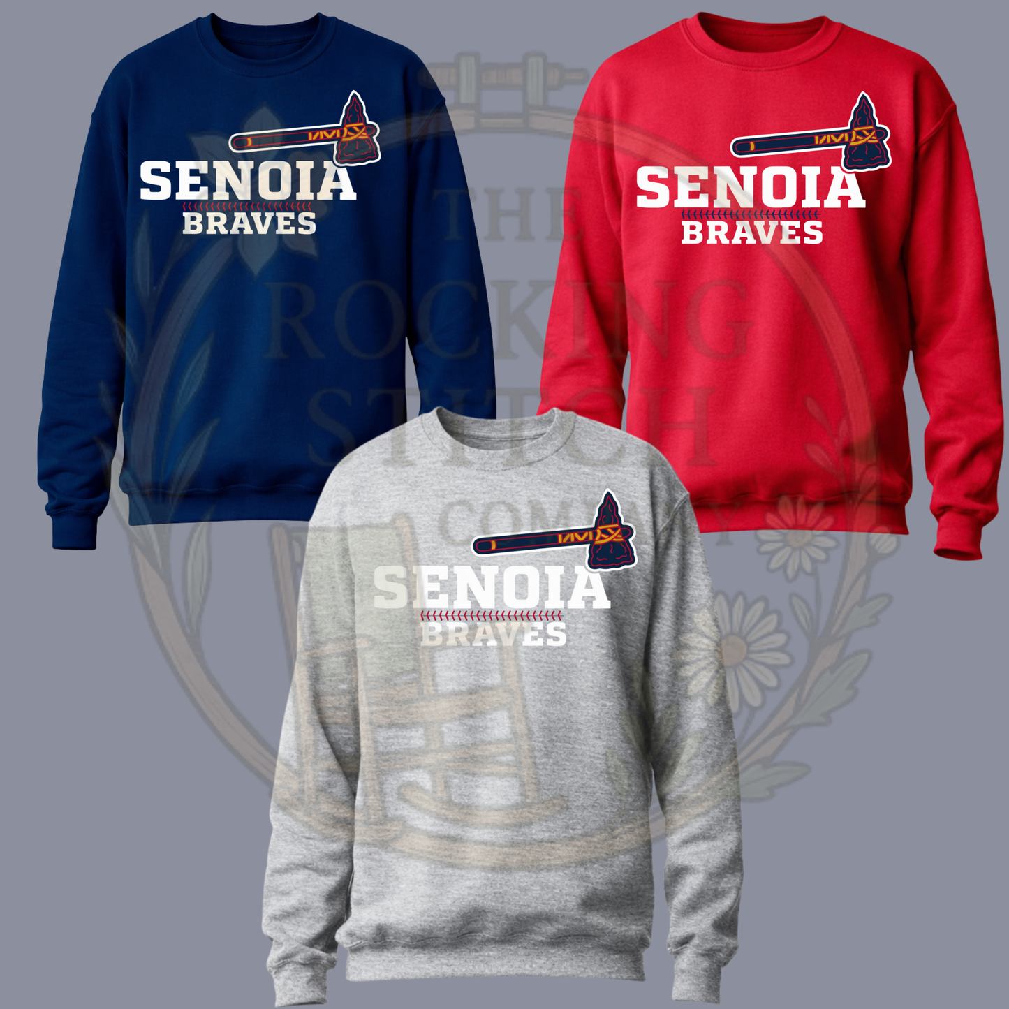 Senoia Braves Crewneck