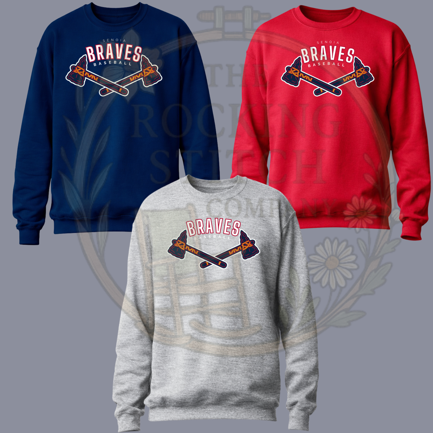 Senoia Braves Baseball Tomahawk