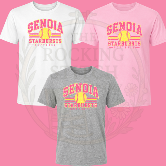 Senoia Starbursts Cotton Tee